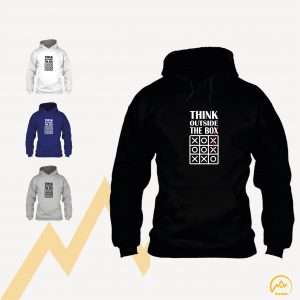 Hoodie Think out of the box