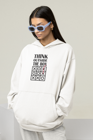 Hoodie Think out of the box